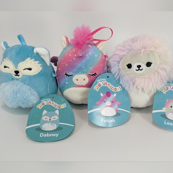 Dabney Faisah Leonori Squishmallows Lot - Picture 5 of 5